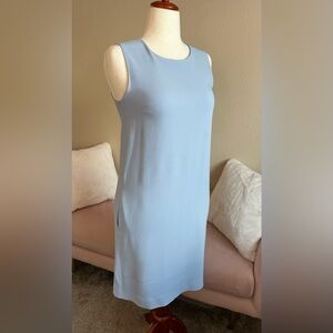 Max Mara Sheath Dress Sleeveless Robbins Egg Blue Women’s Size 8 Career Classic